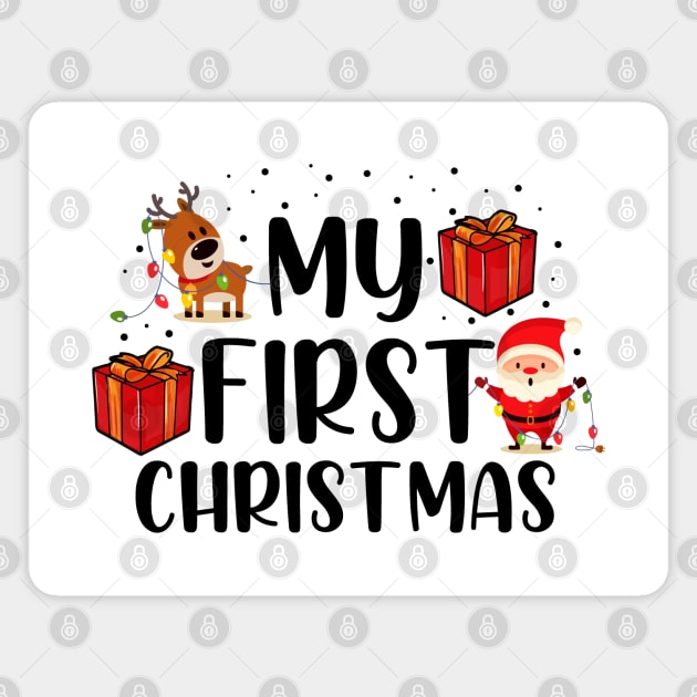 My First Christmas Sweater Magnet by KsuAnn